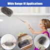Adjustable Soft Microfiber Feather Duster Dusting Brush Household Cleaning Tool - Image 2