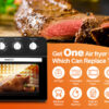Air Fryer Toaster Oven Combo, Roast, Bake, Broil, Reheat, Fry Oil-Free - Image 3