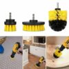 Drill Brush Set Power Scrubber Brushes for Car Wash Cleaning Carpet Tile Grout - Image 2