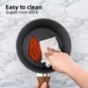 Egg Frying Pan Non Stick, Anti-Scratch Coating Anti-scalding Handle Design - Image 5