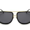 Flat Top Hot Square Sunglasses Men Women Luxury Brand Design - Image 3