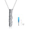 Hummingbird Cremation Jewelry Urn Necklace - Image 7