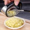 Anual Stainless Steel Garlic Press Manual Garlic Mincer - Image 2