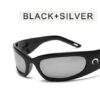 Millennium Style Sports Cycling Glasses With A Sense Of Future Technology Sunglasses - Image 3