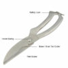 Knives Kitchen Shears Stainless Steel Poultry Fish Chicken Bone - Image 5