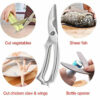 Knives Kitchen Shears Stainless Steel Poultry Fish Chicken Bone - Image 2