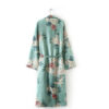 Printed gown and kimono cardigan - Image 3