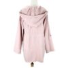 Solid color hooded trench coat - Image 2