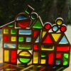 Wooden Rainbow Stacking Blocks Creative Colorful Learning And Educational Construction Building Toys - Image 2