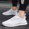 Woven Mesh Small White Shoes Summer And Autumn Plus Size Men's Sports - Image 3