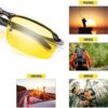 Polarized HD Night Driving Vision Glasses For Men & Women Aviator Sunglasses - Image 4
