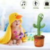 Dancing Cactus Repeat Talking Toy - Image 3