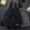 Mens Sling Bag Cross Body Handbag Chest Bag - Image 5