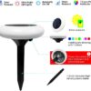 New Style Lawn Lamp Garden Garden Rainproof Villa Floor Lamp - Image 4
