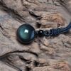 Obsidian Celestial Eye Necklace - Image 7