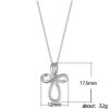 Simple Cross Hanging Clavicle Chain Necklace - Image 3
