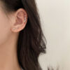 S925 Silver Pearl Earclip Feminine Fashion - Image 3