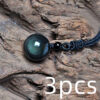 Obsidian Celestial Eye Necklace - Image 9