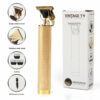USB Electric Hair Clippers Rechargeable Shaver Beard Trimmer - Image 9