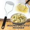 Stainless Steel Handle Potato Masher & Ricer Mash Potatoes - Image 8