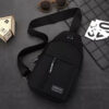 Mens Sling Bag Cross Body Handbag Chest Bag - Image 7