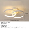 Aisle Corridor Entrance Lights Nordic Creative Cloakroom Entrance Hall Lights - Image 10
