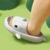 Kids Shark Slippers Non-Slip Soft Bottom Sandals Children Slippers - Image 4