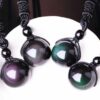 Obsidian Celestial Eye Necklace - Image 3