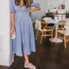 V-neck tie dress - Image 6