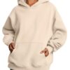 Women's Oversized Hoodies Fleece Loose Sweatshirts With Pocket Long Sleeve Pullover Hoodies Sweaters Winter Fall Outfits Sports Clothes - Image 5