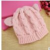 Hand Made 3D Cute Knitted Cat Ear Beanie For Winter - Image 5