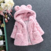 A girl's fur coat for autumn and winter - Image 5