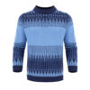Men's Crewneck Pullover Sweater Unisex Fair Isle Long Sleeve Knitted Sweater - Image 2