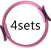 Yoga Fitness Pilates Ring Women Girls Circle Magic Dual Exercise Home Gym Workout Sports Lose Weight Body Resistance - Image 8