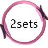 Yoga Fitness Pilates Ring Women Girls Circle Magic Dual Exercise Home Gym Workout Sports Lose Weight Body Resistance - Image 7