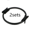 Yoga Fitness Pilates Ring Women Girls Circle Magic Dual Exercise Home Gym Workout Sports Lose Weight Body Resistance - Image 9