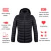 New Heated Jacket Coat USB Electric Jacket - Image 5