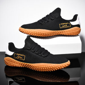Spring and Summer Flying Woven Casual Shoes Korean