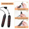 Jump' Rope Tangle-Free Rapid Speed With Ball Bearings - Image 9