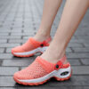 Hollow Out Shoes Mesh Casual Air Cushion Increased Sandals And Slippers - Image 5