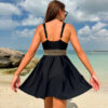 V-neck Printed Swimsuit Dress Summer Beach Vacation - Image 2