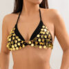 Tassel Chest Necklace Handmade Star Sequins - Image 7