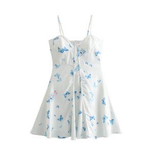 Spring And Summer - Butterfly Suspender Skirt