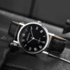 Men's Fashion Simple Belt Quartz Watch - Image 4