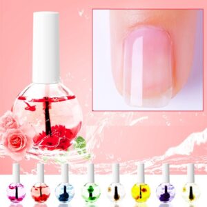 Nail Beauty Dried Flowers Nutrition Nail Treatment