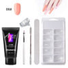 Painless Extension Gel Nail Art Without Paper Holder - Image 8