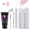 Painless Extension Gel Nail Art Without Paper Holder - Image 3