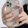 Wearing Nail Patches Bow Chains Diamond Nail Patches - Image 2