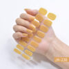 Ice Transparent Cat Eye Aurora Wear Nail Tip Nail Stickers - Image 8