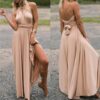 Women's Sexy Long Party Dress Club Floor-Length Summer Backless Bandage Maxi Dress - Image 10